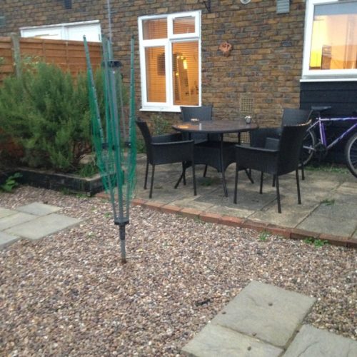 Winterbourne patio