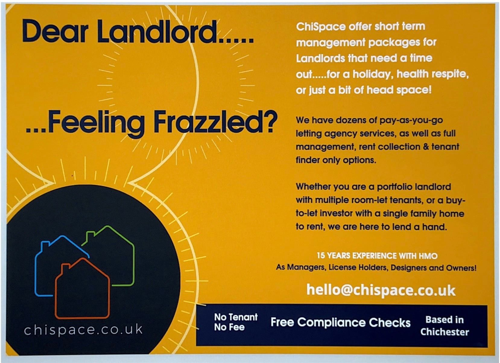 Chispace Frazzled landlord