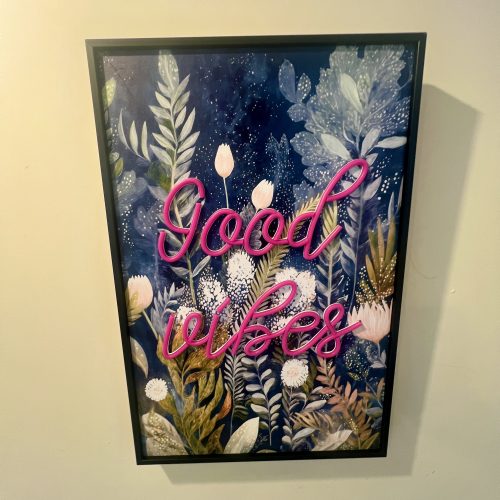 Student house wall art