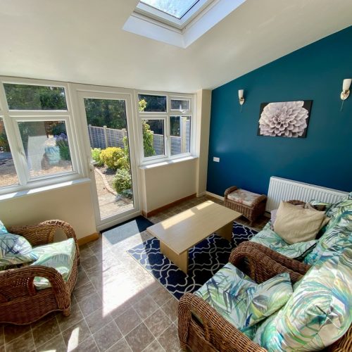 Kingsham Avenue lounge and garden