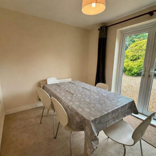 Chichester student home dining area