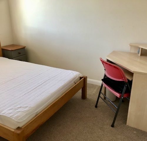 Chichester Uni student accommodation bedroom