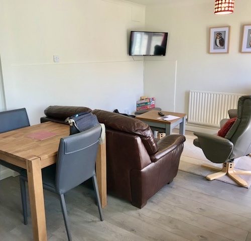 Winterbourne Chichester Uni student accommodation - living room
