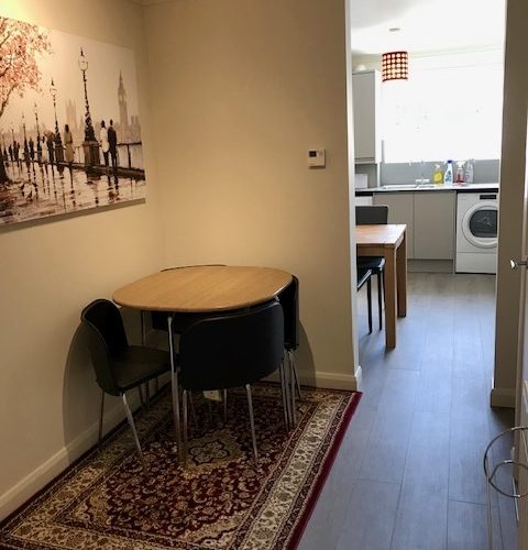 Winterbourne student house - dining area